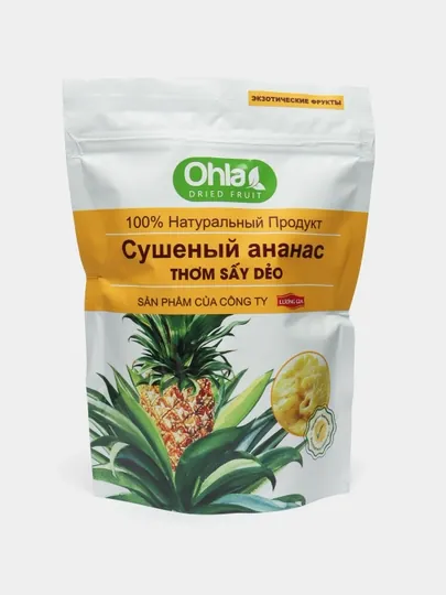 Ананас сушеный OHLA, дегидрированный, 500 г