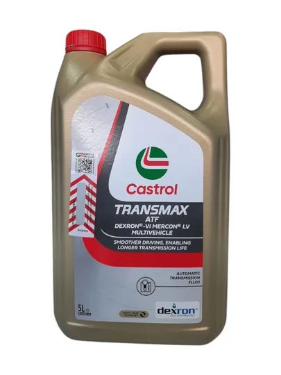 Трансмиссионное масло Castrol Transmax ATF Dexron-VI Mercon LV 5L — жидкость для АКПП