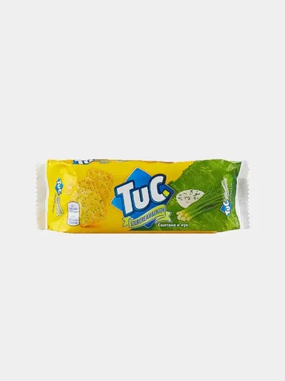 Крекер Tuc, cо вкусом сметаны и лука, 100 г