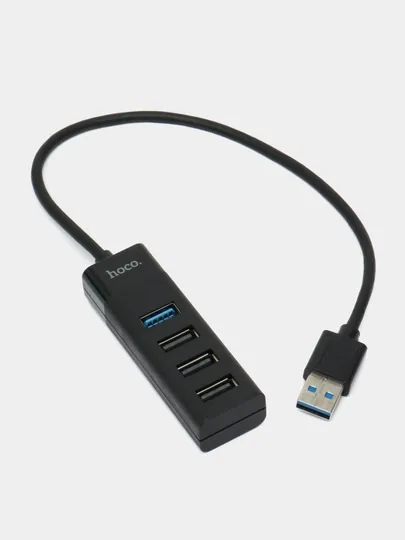 Хаб hoco 4 в 1 HB25 Easy mix USB3.0, USB2.0 * 3