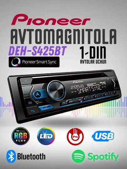 Автомагнитола Pioneer DEH-S4250BT