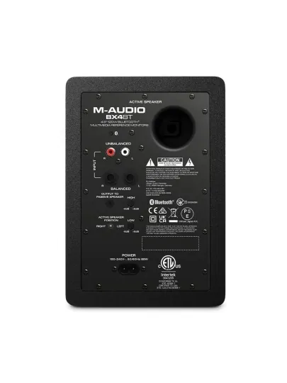 Студийные мониторы M-Audio BX4 BT, комплект 2 шт, с Bluetooth
