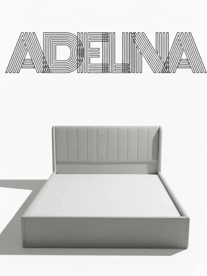 ADELINA — двуспальная кровать, кровать для взрослых, большая кровать — LOFTFUR-ADELINA-СВЕТСЕР-mato