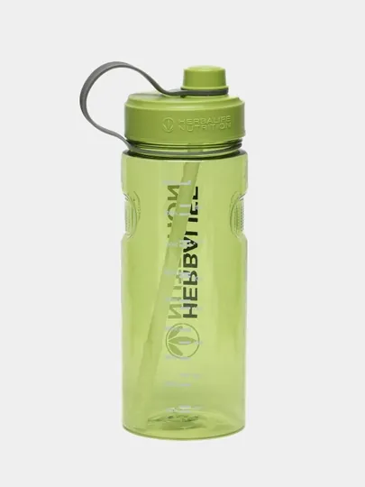 Спортивная бутылка для фитнеса, градиентное цветное, 1000 ml — EMARKE-HER1L-САЛАТ