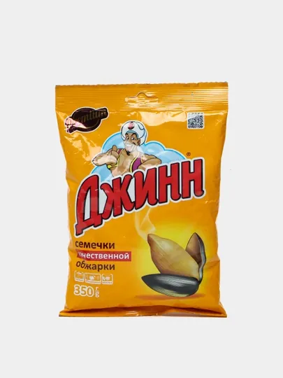 Семечки подсолнечника жареные "Джинн", 350 г