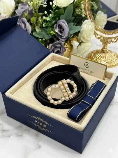 Ремень Cristian Dior для девочек, подходит для ношения с блузками, брюками, юбками