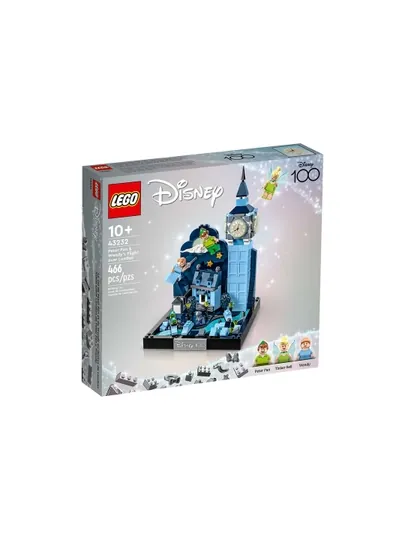 Конструктор LEGO Disney 43232 Полёт Питера Пэна и Венди, 466 деталей