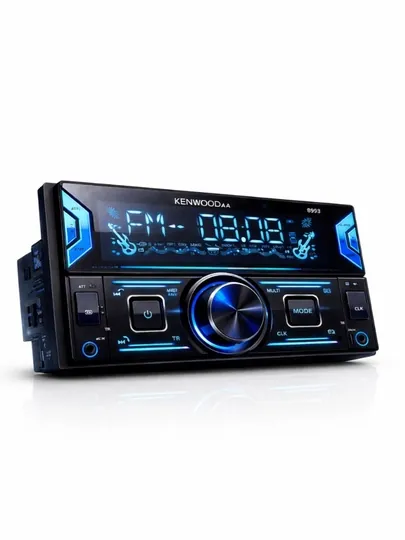 Автомагнитола Kenwood A.A 8993, 1DIN, Bluetooth, Alexa, USB/AUX