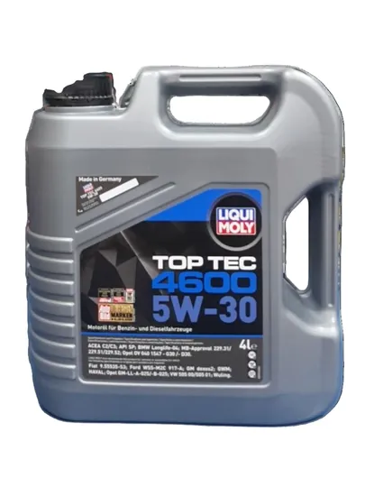 Liqui Moly Top Tec 4600 5W-30 моторное масло 4 литра