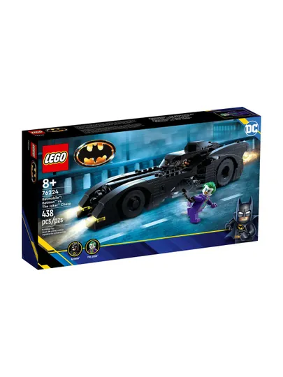Конструктор LEGO DC 76224 Бэтмен против Джокера: Погоня, 438 деталей