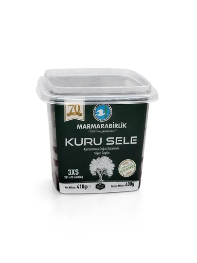 Маслины черные Marmarabirlik Kuru Sele вяленые, 410 г