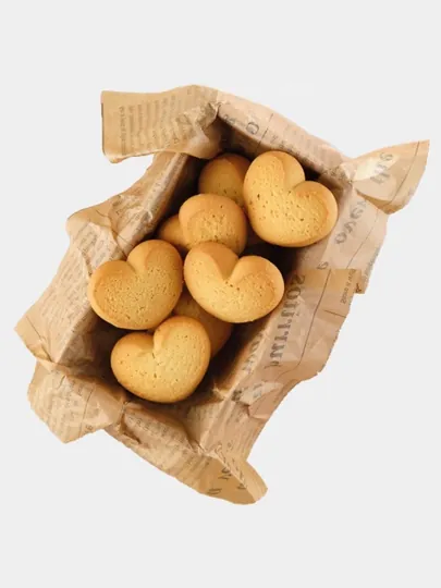 Печенье Vanilla heart, со вкусом ванили, 1,5 кг