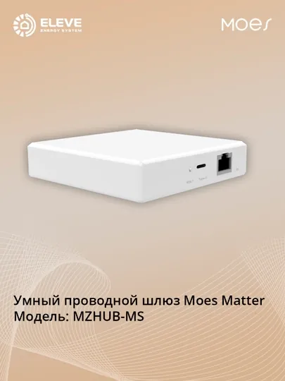 Умный проводной шлюз Moes Matter