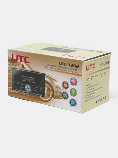 Автомагнитола UTC USB, AUX, FM