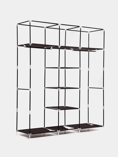 Складной тканевый шкаф Storage Wardrobe, органайзер для одежды, 150 х 45 х 170 см