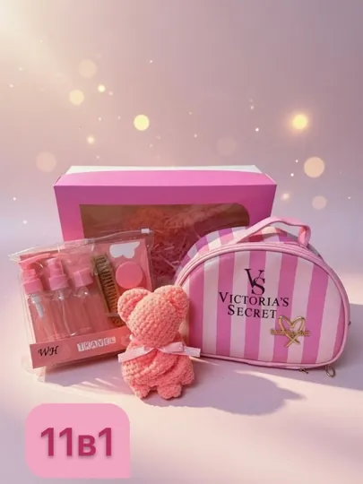 Подарочный набор 11 в 1 на 8 марта в стиле Victoria’s Secret