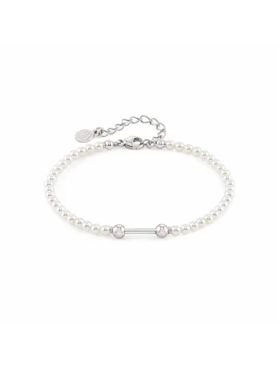 Nm 148800/028 Браслет SEIMIA длина 16,5-20,5 см, серебро 925, жемчуг Swarovski