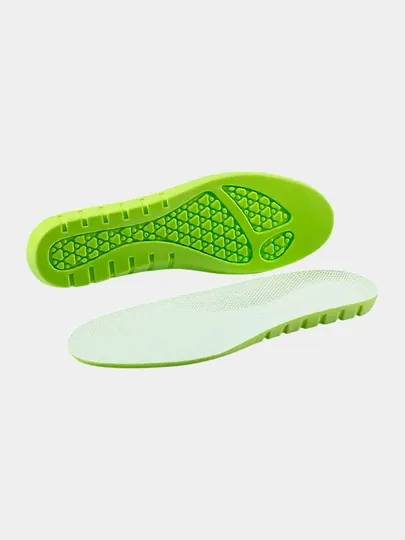 Стельки с эффектом памяти Memory Foam, 3 модели — 4HOME-1467164-ЛАЙМ-35
