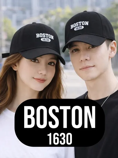 Бейсболка унисекс Boston 1630, стильная кепка, подходящая для весны и осени