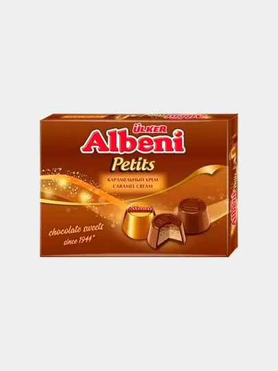 Albeni Шоколадные мини-конфеты с карамелью 192g