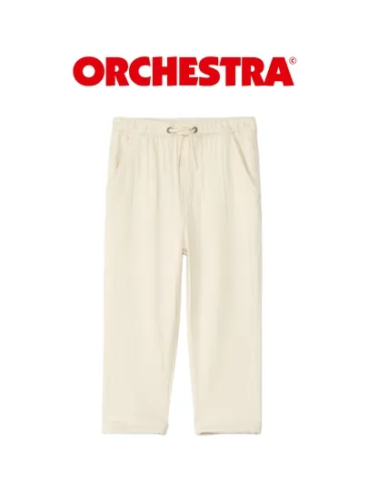 Детские брюки Orchestra, хлопок, спортивные, бежевые
