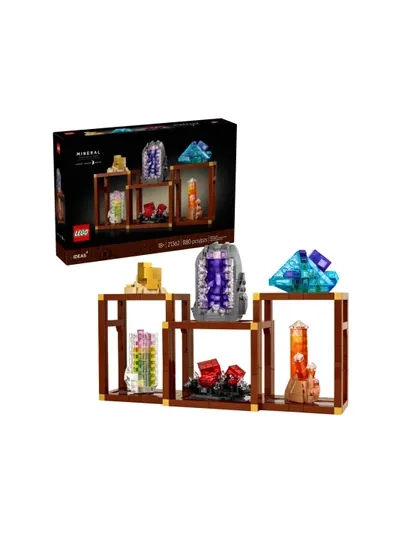 Конструктор LEGO Дисплей с минералами 21362, 880 деталей