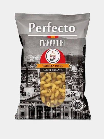 Макароны Perfecto, из высококачественной пшеничной муки, 400 г, Cellentani