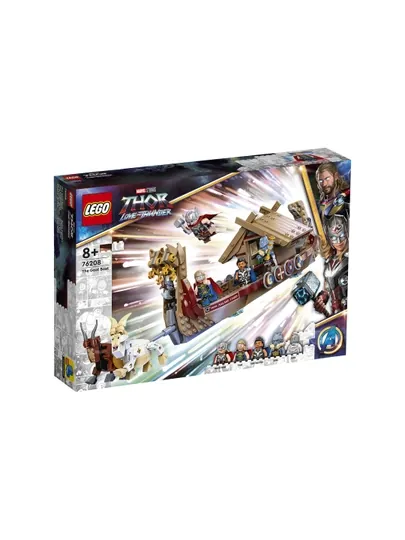 Конструктор LEGO Marvel Лодка-коза 76208, 564 детали