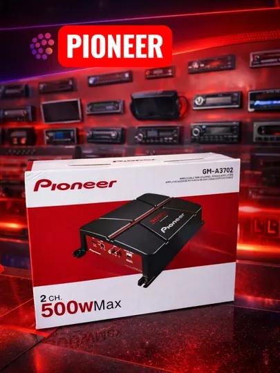 Автомобильный усилитель Pioneer GM-A3702, 500 Вт, 2-канальный