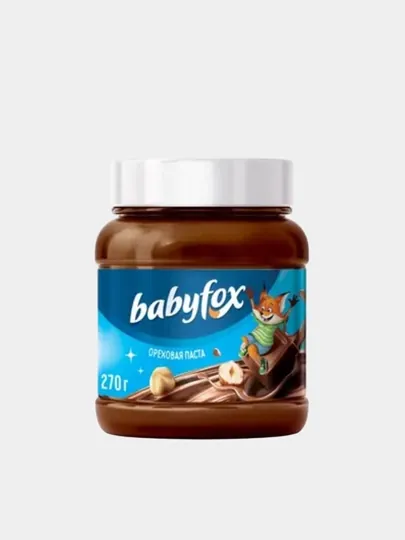 Шоколадно-ореховая паста Babyfox 270г