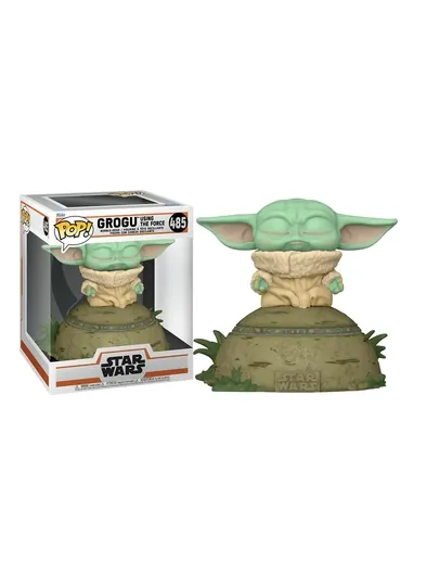 Funko Pop! Deluxe Grogu Using the Force #485 (The Mandalorian) фигурка со светом и звуком