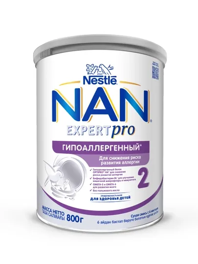 Детская смесь NAN 2 Гипоаллергенный, 800 г
