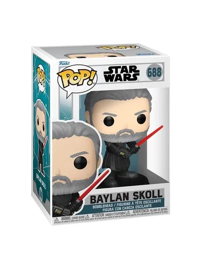 Funko Pop! Star Wars Ahsoka Baylan Skoll #688, винил 4", window box, коллекционная