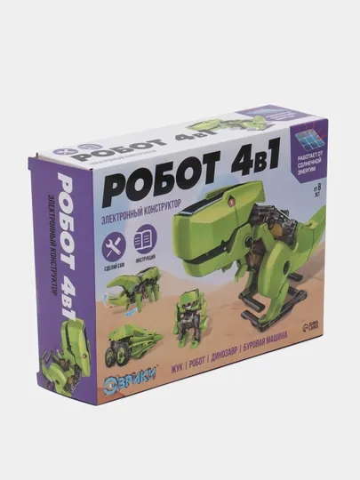 Набор для опытов, робот, 4 в 1 — BWAY-TSR2630