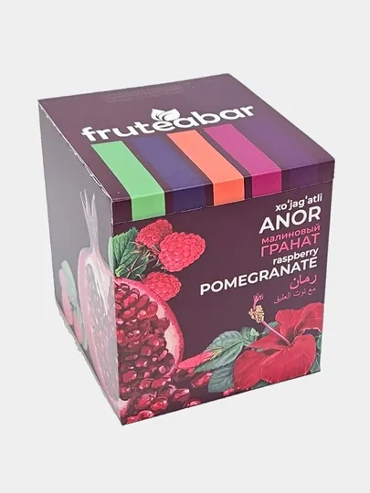 Чайный напиток Fruteabar Малиновый Гранат, 12 пакетиков по 3 г