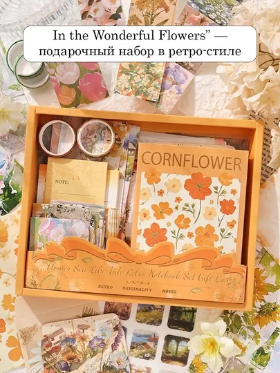 Набор для скраббукингга, альбомный декор, стикербук стикеры подарок для девочек, канцтовар