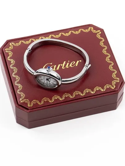 Cartier женские часы — классические наручные часы, в подарочной коробке