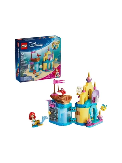 Конструктор LEGO Disney Волшебный мини-дворец Ариэль 43285