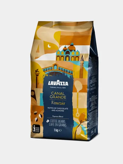 Кофе в зернах Lavazza Canal Grande, 1 кг * *
