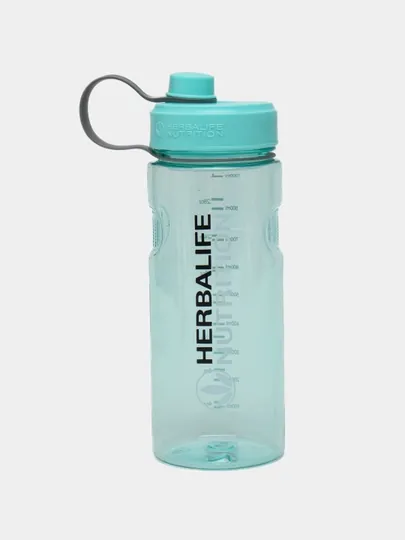 Спортивная бутылка для фитнеса, градиентное цветное, 1000 ml — EMARKE-HER1L-МЯТН