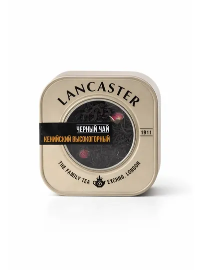 Чай листовой Lancaster в жестяной банке, ассорти вкусов, 75 г
