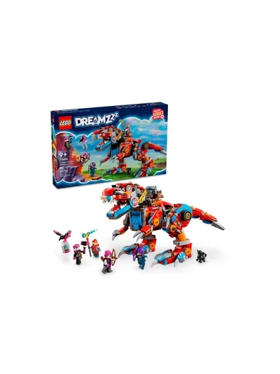 Конструктор LEGO DREAMZzz 71484 Робот динозавр Купера C-Rex, 917 деталей