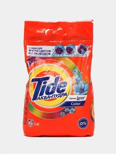 Tide Color стиральный порошок с ароматом Lenor, 3 кг