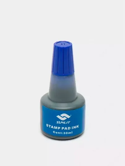 Краска штемпельная 5/10 шт, 30мл (сн) Sunlit, 130-blue-SPI