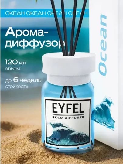 Освежитель воздуха для дома, автомобиля и офиса "Eyfel"