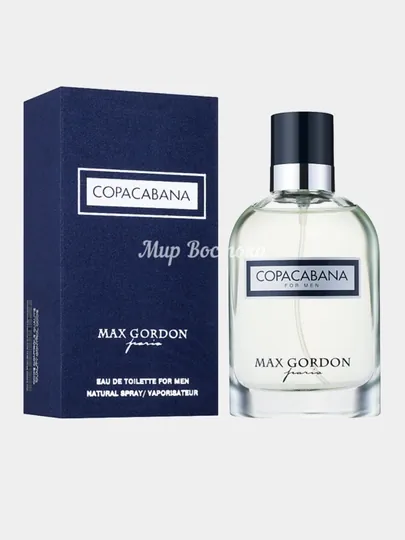 Туалетная вода, Copacabana Max Gordon Eau de Toilette , 100 мл