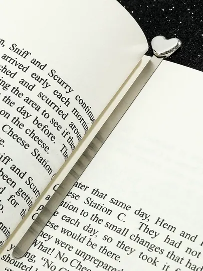 Элегантная металлическая закладка для книг, декоративная, эстетичный подарок — КАНЦ001-ZAKLADKAIGLA-СВЕТСЕР