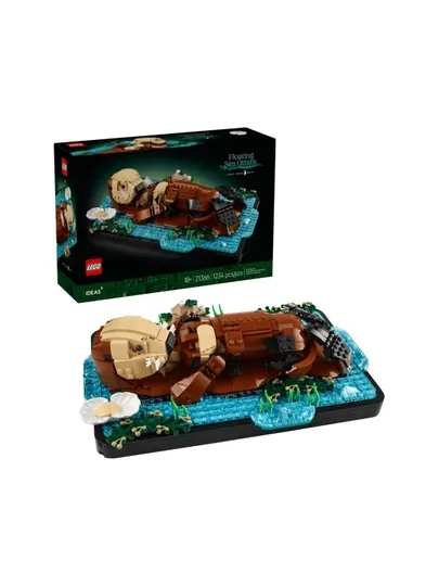 Конструктор LEGO Ideas Плавающие морские выдры 21366