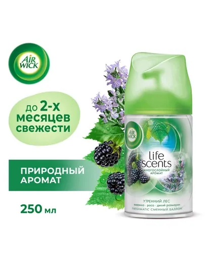 Сменный баллон для автоматического освежителя AIR WICK,  250 мл