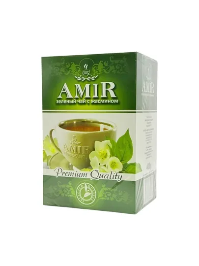Зелёный чай Амир китайский В/С Jasmine 400 г